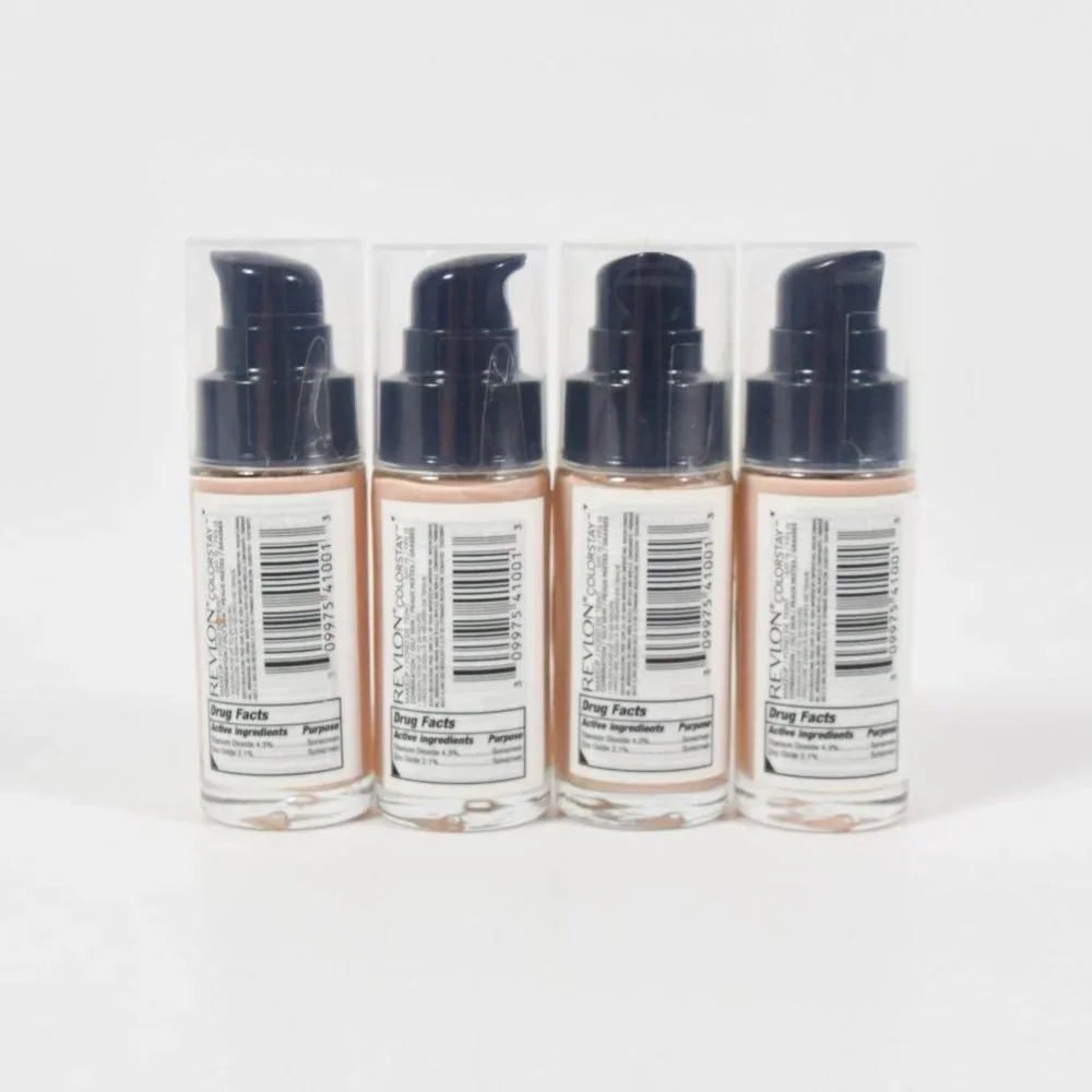 4X Revlon ColorStay Liquid Natural Finish Foundation SPF 20 #110 IVORY - Picture 2 of 2